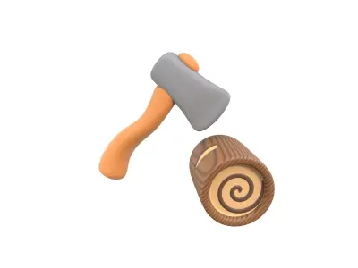 Axe tools 3D model