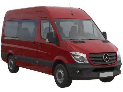 Mercedes-Benz Sprinter Minibus L2H2 3D model
