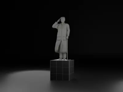 Jenderal Sudirman 3D model