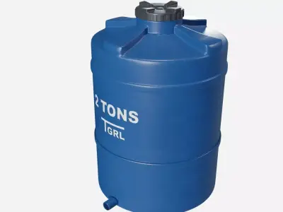 WATER TANK 03 3D model