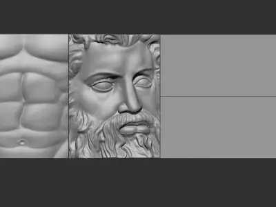 zeus sideboard 3D model