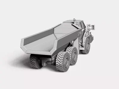 Articulated Haul Truck RoZ 3D print model