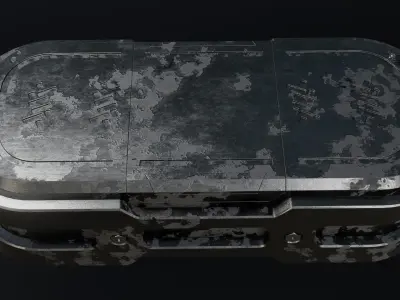 Scifi box 3D model buy