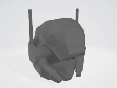 Super Mecha - Rajeek of Code Name R4JEK - 3D Print Ready Low-poly 3D model