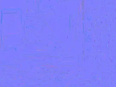 Elegant Silver Hourglass - Blue Sand Timepiece Low-poly 3D model