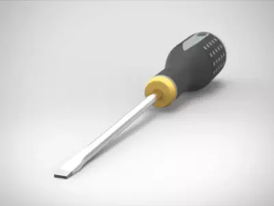 Bahco flathead screwdriver Free 3D model