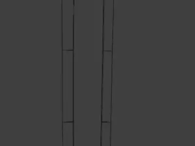 guts sword Low-poly 3D model