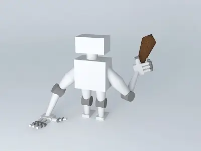 Cave Bot Free 3D model