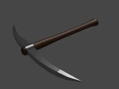 Pickaxe Free low-poly 3D model