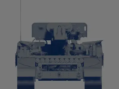 M56 Tank 3D model