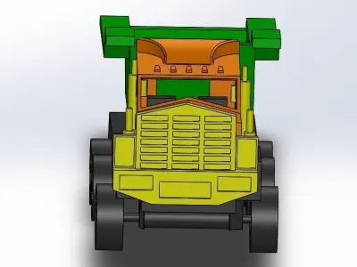 Toy truck 3D print model purchase