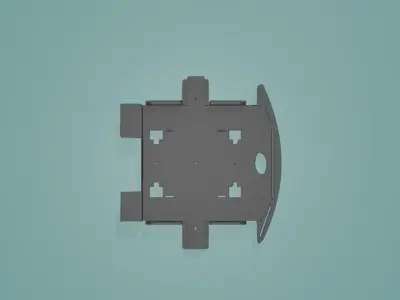 arduino car Free 3D model