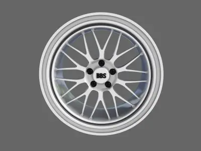 Wheel BBS 3D model