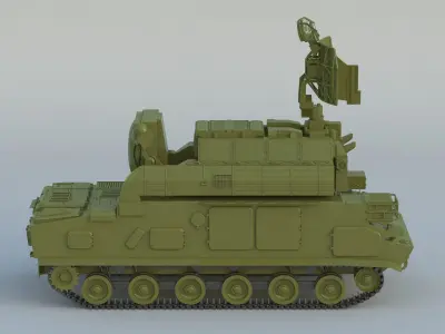 9K330 Tor SA-15 Gauntlet 3D model purchase