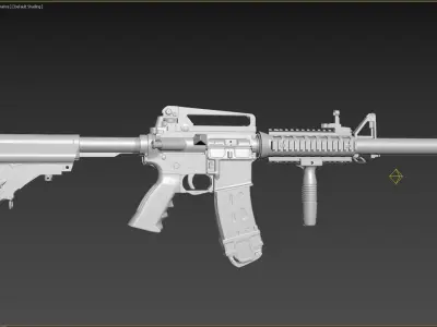 M4A1 Custom 3D model