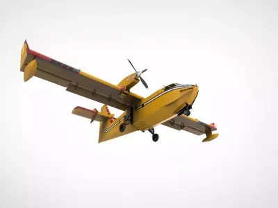 Bombardier CL-415 3D model