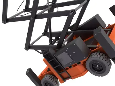 Scissor Lift 3D model order