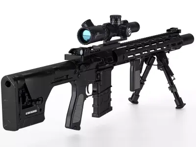 A and K Specialized DMR1 Low-poly 3D model