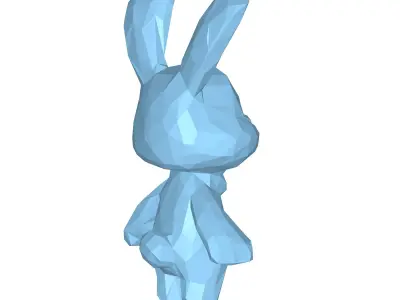 Bunny Low Poly 3D model