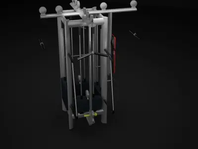 Cable Jungle Machine 3D model