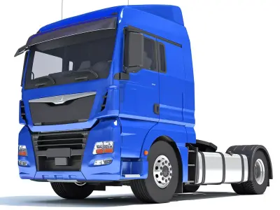 Generic Semi Truck 3D model