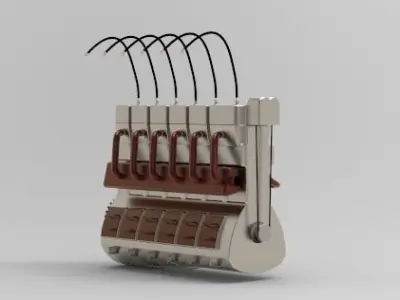 Engine solidworks Free 3D model