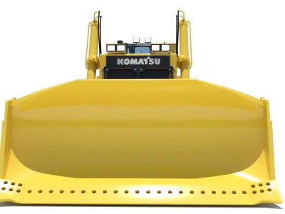 Bulldozer Komatsu D475A 3D model 3D model