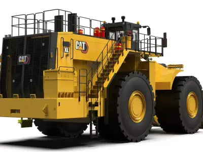 Caterpillar Giant Wheel Loader 3D model