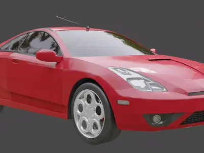 toyota celica 2000 3D model