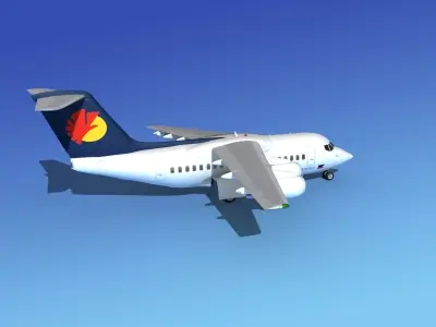 BAe 146-100 Air Philippines 3D model