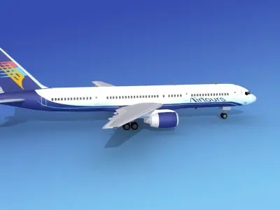 Boeing 757-200 Air Tours 3D model
