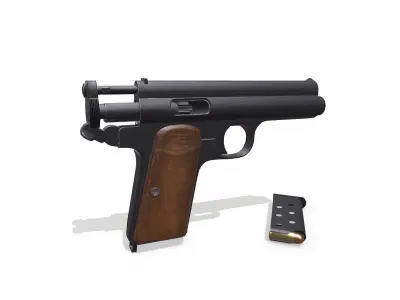 Frommer Stop 1912 Low-poly PBR Low-poly 3D model