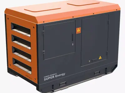 Power Generator S Energy M1 3D model