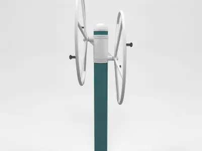 Gym Outdoor 10 3D model