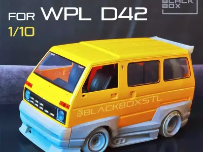 WPL D42 RC BODYKIT by BLACKBOX 1-10th 3D print model