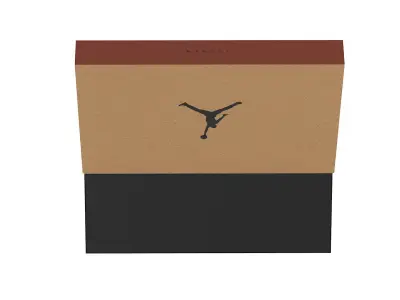 Jordan Box PBR 03 Low-poly 3D model