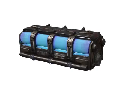 scifi module 3D model