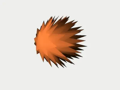 BULK Fog Fire and Poison Grenade 3D model