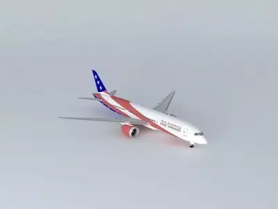 AirAmerica Boeing 787 9 Free 3D model