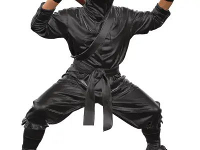 Ninja 3D model purchase