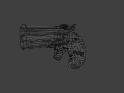Remington Model 95 Derringer 3D model