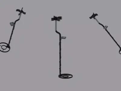 Metal Detector 3D model purchase