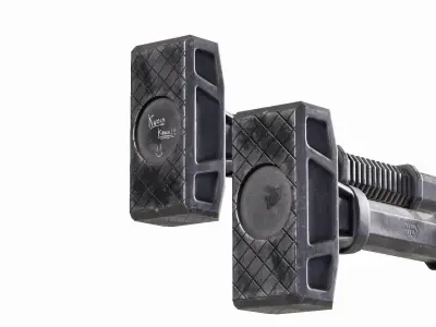 Gerber Ding Dong Breaching Hammer Low-poly 3D model