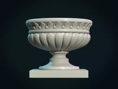 Garden Vase 3D print model