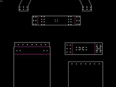 cnc router 40x40 3D model