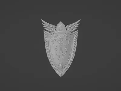 Imperial Crusader Shield from Lineage2 Game L2 3D print model 3D print model