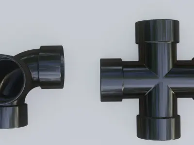 pipe bandle 3D model