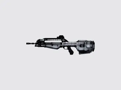 SIFI GUN  detailed 3D model 3D model