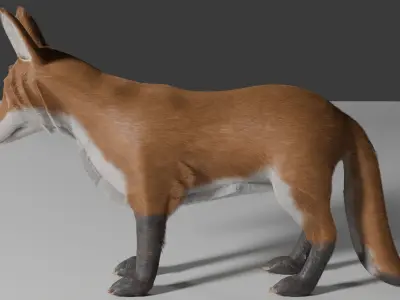 fax 3d Low-poly 3D model