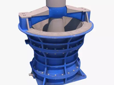 chancadora primaria 3D model